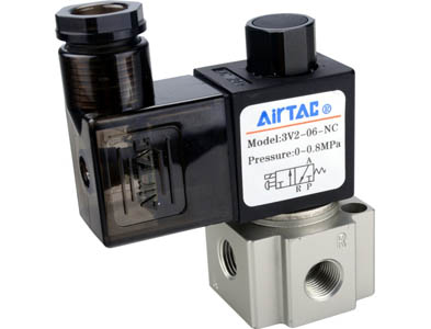 台湾亚德客/airtac3V2系列电磁阀（三口二位）